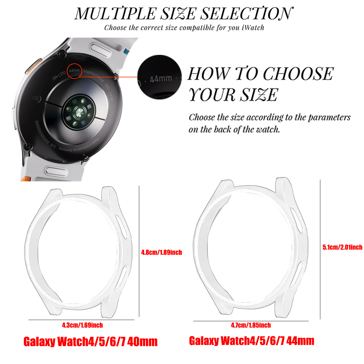Obudowa ochronna PC do zegarka – Samsung Smartwatch Accessories recenzja i cena