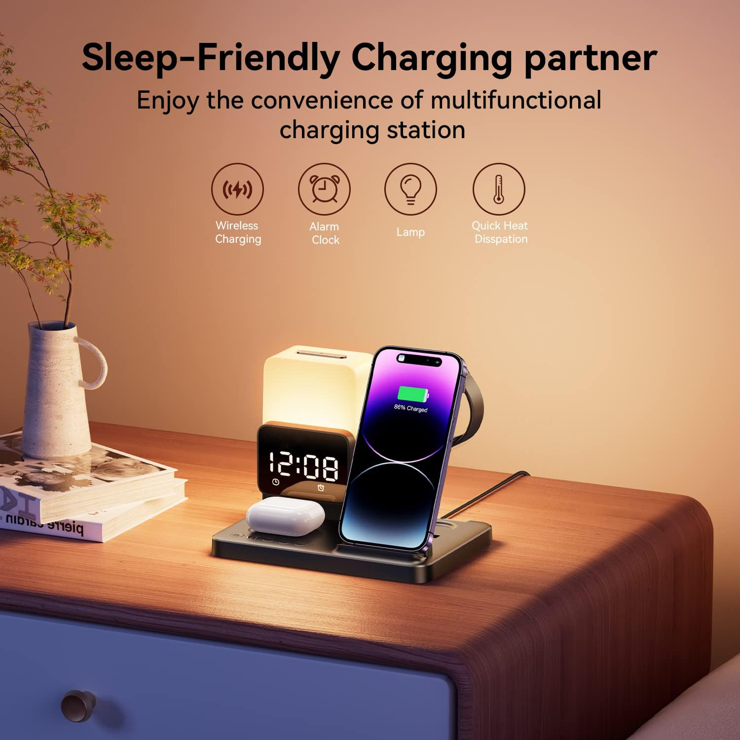 Składana lampa 6 w 1 z bezprze – Smartwatch X12 recenzja i cena